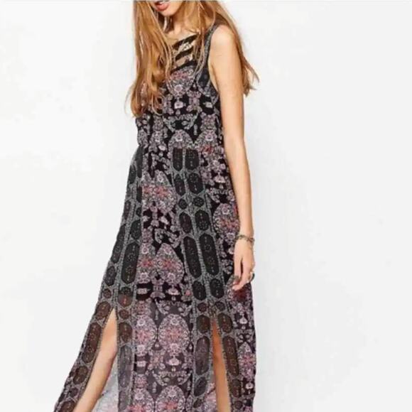Free People Midnight Dance Moroccan Maxi Dress - Picture 9 of 9